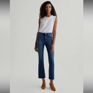 AG by Adriano Goldscheimd Farrah Boot Crop Jeans - Size 27
